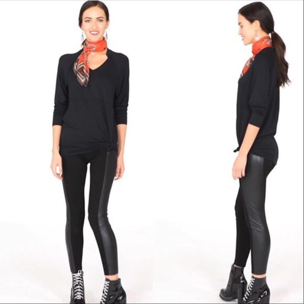 Cabi Bexley Faux Leather Leggings